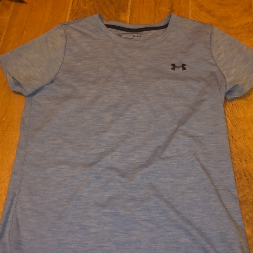 Blue under armor shirt